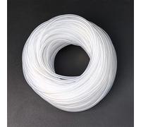 FUBESK Tubo de silicona de 3 x 6 mm, 50 m, pieza de repuesto compatible con tubos de leche y mangueras flexibles de alta temperatura