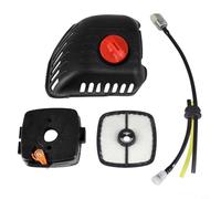 FUBESK Tune Up Kit con tapa de filtro de aire y línea de combustible -225 SRM225SB para GT-225 GT225L cepillo de corte de setos accesorios