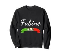 Fubine Italia Bandera Italia Souvenir Regalo a Juego Italiano Sudadera