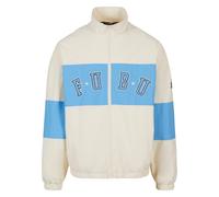 FUBU Chaqueta de entretiempo crema / azul oscuro / negro / blanco M crema / azul oscuro / negro / blanco