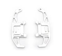 FUBUSEE Levas Cambio Para Golf MK7 GTI R GTE GTD Polo MK6 Jetta GLI | Paletas Cambio Del Volante Del Coche(Silver)