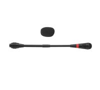 Fuchooky Gooseneck Microphone Clear Sound Transmission 25CM Gooseneck Podium Microphone for Conference Rooms 4 Holes