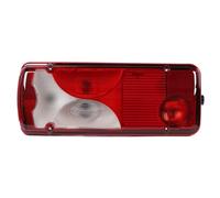 Fuchooky Lente de luz trasera de camión, reemplazo de lente de lámpara de luz trasera resistente a la intemperie de plástico para G P R S L T Series (Izquierdo OE (81252256059))