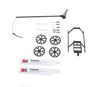 Fuchooky RC -Hubschrauberteile Zubehör Verbesserung Der Kontrollleistung kompatibler Hubschrauberteile Kit für Wltoys XK K11 XK K110S