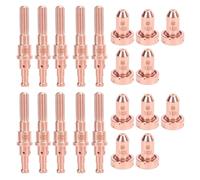Fuchooky Torcha de corte de CONSEJOS DE ELECTRODOS BOOJAS SET 10 PACK PIEZAS DE REEmión de latón para la antorcha de cortador de SL60 SL100