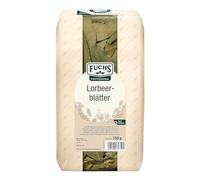 Fuchs Professional - Hojas de laurel | 150 g en bolsa reciclable | Para condimentar salsas, sopas y guisos | Calidad profesional para consumidores a granel y restaurantes