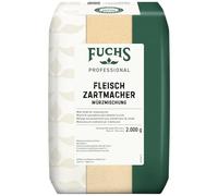 Fuchs Professional - Mezcla para ablandar carne | 2 kg en bolsa reciclable | Para carnes tiernas y jugosas, sin necesidad de salar más | Calidad profesional para consumidores a granel y gastronomía