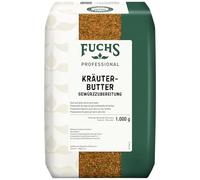 Fuchs Professional - preparación de especias con mantequilla de hierbas | 1 kg en bolsa reciclable | especia para hacer mantequilla de hierbas | calidad profesional para consumidores a granel