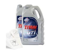 Fuchs TITAN GT1 XTL 5W-40 Aceite de motor totalmente sintético - Paquete de servicio: 10 litros