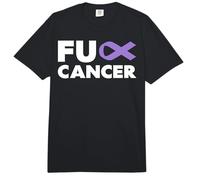Fuck Cancer - Camiseta de Manga Corta para Hombre Comfort Colors Adult Heavyweight T-Shirt