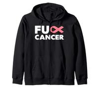 Fuck Cancer Camiseta Fuck Breast Cancer Awareness Pink Ribbon Sudadera con Capucha
