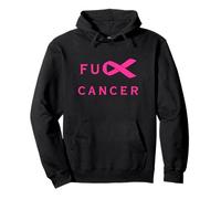 Fuck Cancer Censored Pink Breast Cancer Ribbon Walk, Apoyo Sudadera con Capucha