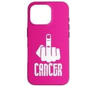 Fuck Cancer Dedo Medio Carcasa para iPhone 16 Pro