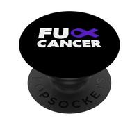 Fuck Cancer Tshirt - A la Mierda Conciencia del cáncer de páncreas PopSockets PopGrip Adhesivo