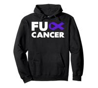 Fuck Cancer Tshirt - A la Mierda Conciencia del cáncer de páncreas Sudadera con Capucha