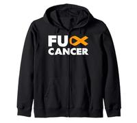 Fuck Cancer Tshirt - A la Mierda Leucemia Cáncer Conciencia Sudadera con Capucha