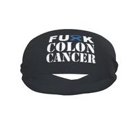 Fuck Colon Cancer Awareness Eleve su rendimiento con muñequeras de moda: ¡ideales para cualquier actividad!