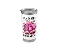 Fuck Off Im Reading One More Chapter Smutty Book Smut Reader Vaso térmico de acero inoxidable de doble pared