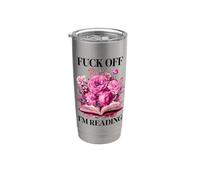 Fuck Off Im Reading One More Chapter Smutty Book Smut Reader Vaso térmico de acero inoxidable de doble pared