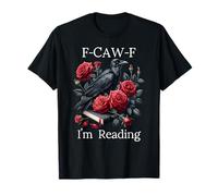 Fuck Off Im Reading Smut Books Dark Romance Book Crow F Cawf Camiseta