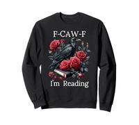 Fuck Off Im Reading Smut Books Dark Romance Book Crow F Cawf Sudadera