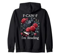 Fuck Off Im Reading Smut Books Dark Romance Book Crow F Cawf Sudadera con Capucha