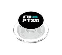 Fuck PTSD Shirt - Concientización sobre el Trastorno de estrés postraumático PopSockets PopGrip para MagSafe