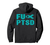 Fuck PTSD Shirt - Concientización sobre el Trastorno de estrés postraumático Sudadera con Capucha