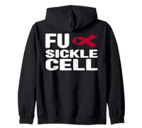 Fuck Sickle Cell Shirt - SCD Concientización sobre la Anemia de células falciformes Sudadera con Capucha