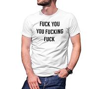 Fuck You Fucking Fuck Inspired Samantha Chaitanya Divorce Camiseta De Hombre Blanca Size XL