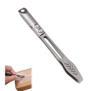 FUCKETTE PARA HOMBRE - Pintelas de titanio para acampar al aire libre, pinzas de precisión portátiles para la construcción de modelos Electrónica reparación de cejas para las cejas para las sop