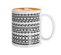 Fucks This Shit Mug, 350ML Fuck This Shit Taza, Funny Ceramic Coffee Lover Gift, F*ck These Shit Mensaje Oculto Taza de Café con Asa Aislada, Fuck This Shit Mug para bebidas frías calientes