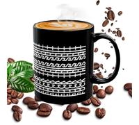 Fucks This Shit Mug,Fuck This Shit Taza, taza de cerámica con humor oculto, divertida taza de café y té para adultos, decoración satírica de oficina, 284 ml (C)