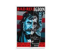 Fucoming Póster vintage de Bad Religion, lienzo para colgar, pintura estética, pósteres para dormitorio, sala de estar, decoración de pared, 24 x 36 pulgadas (60 x 90 cm)