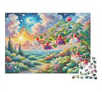 Fucsia hybrida Puzzle De 1000, Regalos, Juguete Educativo, Decoración del Hogar, para Niños Mayores De 12 Años 1000pcs (75x50cm)