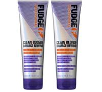 Fudge Professional - Acondicionador Profesional Para Rebobinado De Rubios, Morado, Banana, 250 Mililitro (Paquete de 2)