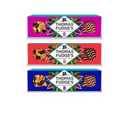 Fudges - Florentinos de chocolate con leche (152 g) con florentinos de caramelo salado (152 g) y florentinos de chocolate negro (152 g)