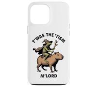 Fue el 'Tism M'Lord Funny Wizard Frog Warlock Capybara Carcasa para iPhone 13 Pro MAX