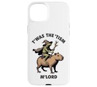 Fue el 'Tism M'Lord Funny Wizard Frog Warlock Capybara Carcasa para iPhone 15 Plus