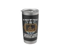 Fue mi culpa que me perdiera el caballo de corte de caballo occidental Vaso térmico de acero inoxidable de doble pared