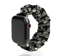 Fue siempre su correa de reloj elástica de novedad de pelotas de golf compatible para IWatch Funny smartwatch Correas para hombres mujeres 38 mm/40 mm, 42 mm/44 mm, 38mm/40mm, poliéster, sin gema,