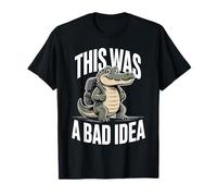 Fue una Mala Idea, Divertido cocodrilo Escolar Camiseta