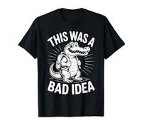 Fue una Mala Idea, Divertido cocodrilo Escolar Camiseta