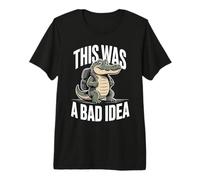 Fue una Mala Idea, Divertido cocodrilo Escolar Camiseta Premium