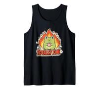 Fuego de café con Forma de Rana Totalmente Fina - Divertido Regalo sarcástico Camiseta sin Mangas