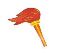 Fuego Falso - Antorcha Inflable Falsa | Antorcha Olímpica De 40 Cm, Ántorcha Olímpica De Mano, Orca Ďe Entrada A La Ceremonia Đe Apertura, Accesorio D́e Orca Inflable, Órca Falsa D̄e Mano, Juguetes Dé