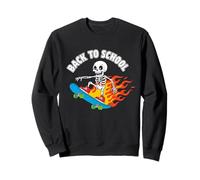 Fuego Skater Skater de Regreso a la Escuela Sudadera