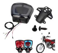 Fuego Stop Moto | Iluminación Trasera Integrada,Luces LED de Freno y Circulación de Motocicletas | Para ATV Y Moto De Calle Conducción De Noche Camping Al Aire Libre Viaje Y Senderismo Para Hombres Y