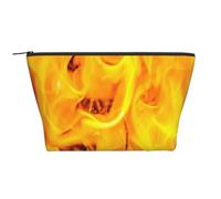 Fuego y Llamas, Bolsa de artículos de tocador Bolsa de Maquillaje Bolsa de cosméticos Bolsa de artículos de tocador de Viaje portátil