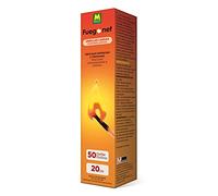 Fuegonet Cerillas largas 231124 – Marrón 4.5×4.5×20.3 cm – 50 unidades